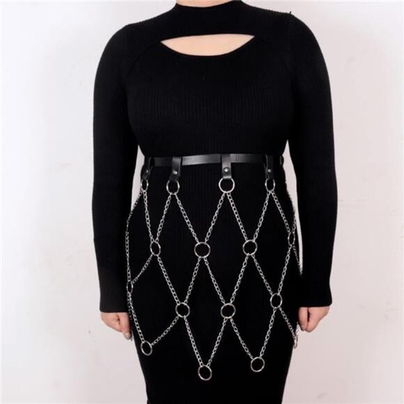 Waist Belt Fashion Harness Body Chest Belt With Chains - Lp-145-xxxl main image 5